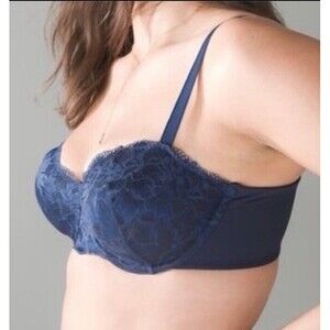 Soma Midnight Blue Lace Bra